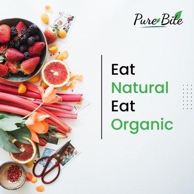 Social media post design: Pure Bite food post