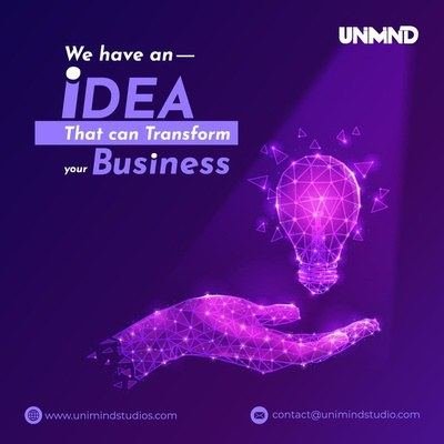 Social media post design: UNMND social post